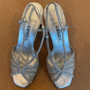COPY - Silver Sequined Heels